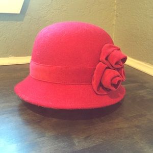 Janie and Jack Rosette Cloche Hat